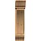 Ekena Millwork Thorton Traditional Smooth Bracket w/ Offset Brace, Western Red Cedar, 7 1/2"W x 24"D x 32"H BKT0806X24X32THR01SWR - alternate 3